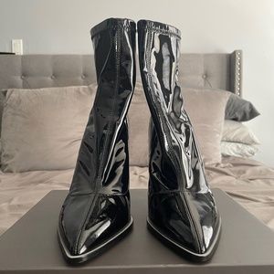 Aldo Patent leather booties